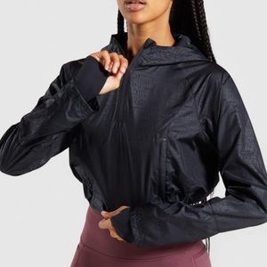Gym shark crop jacket